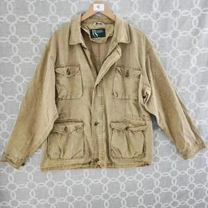Vintage Hammacher Schlemmer Field Jacket Chino Men's M